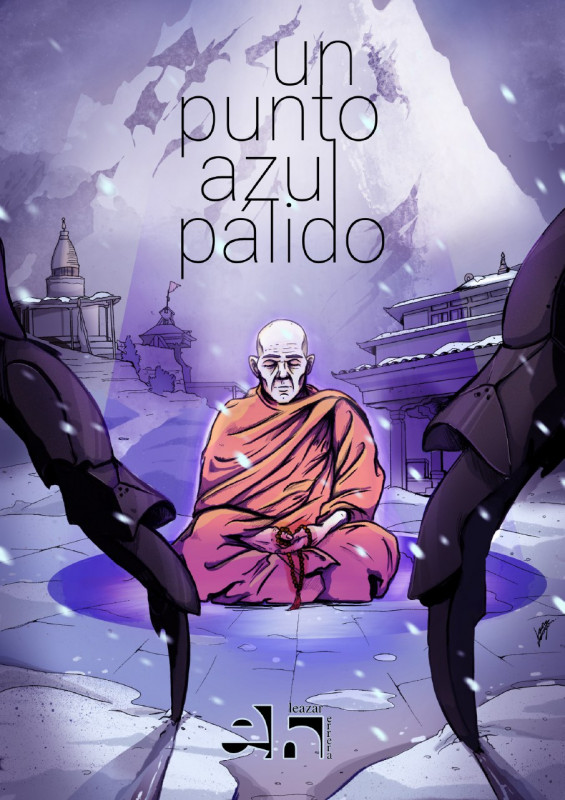 Un punto azul p&aacute;lido
