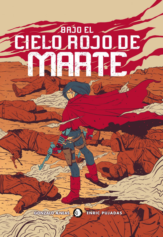 Bajo el cielo rojo de Marte