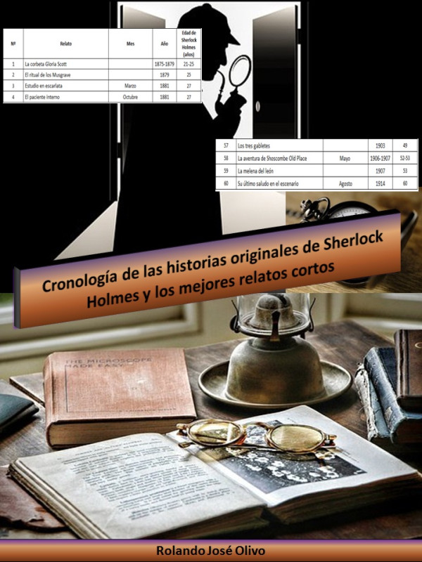 Cronolog&iacute;a de las historias originales de Sherlock Holmes y los mejores relatos cortos