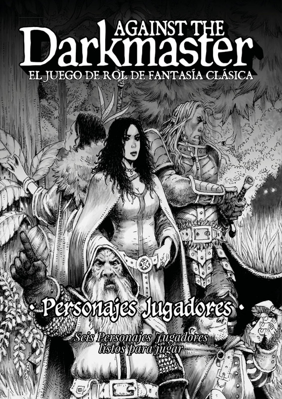 Against the Darkmaster - Personajes pregenerados