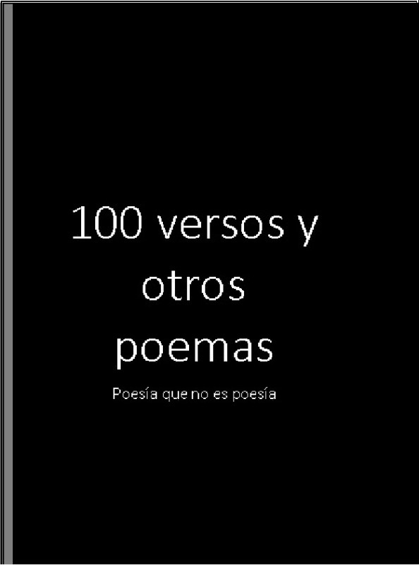 100 versos y otros poemas