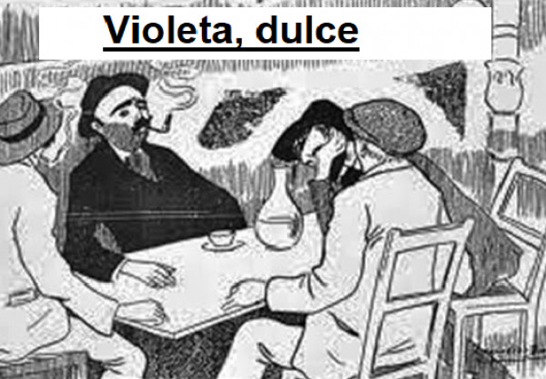 Violeta, dulce